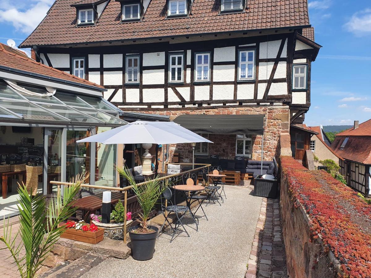 Hotel & Cafe Schachtenburg شليتز المظهر الخارجي الصورة