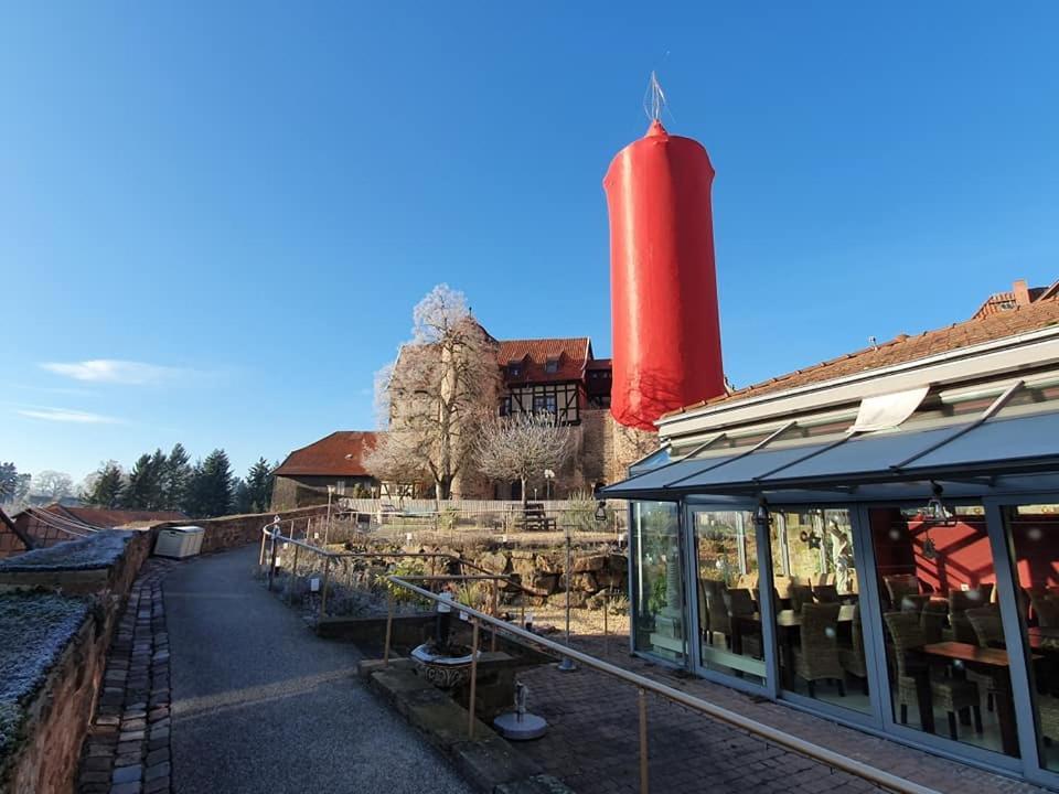 Hotel & Cafe Schachtenburg شليتز المظهر الخارجي الصورة