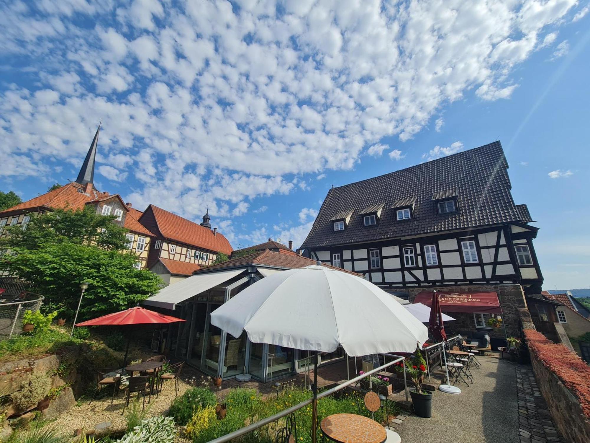 Hotel & Cafe Schachtenburg شليتز المظهر الخارجي الصورة